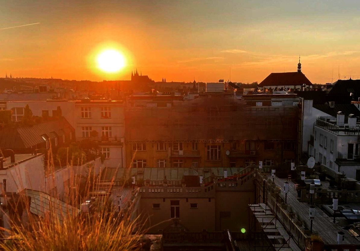 View from Lucerna Palace in Prague - location of Apify HQ