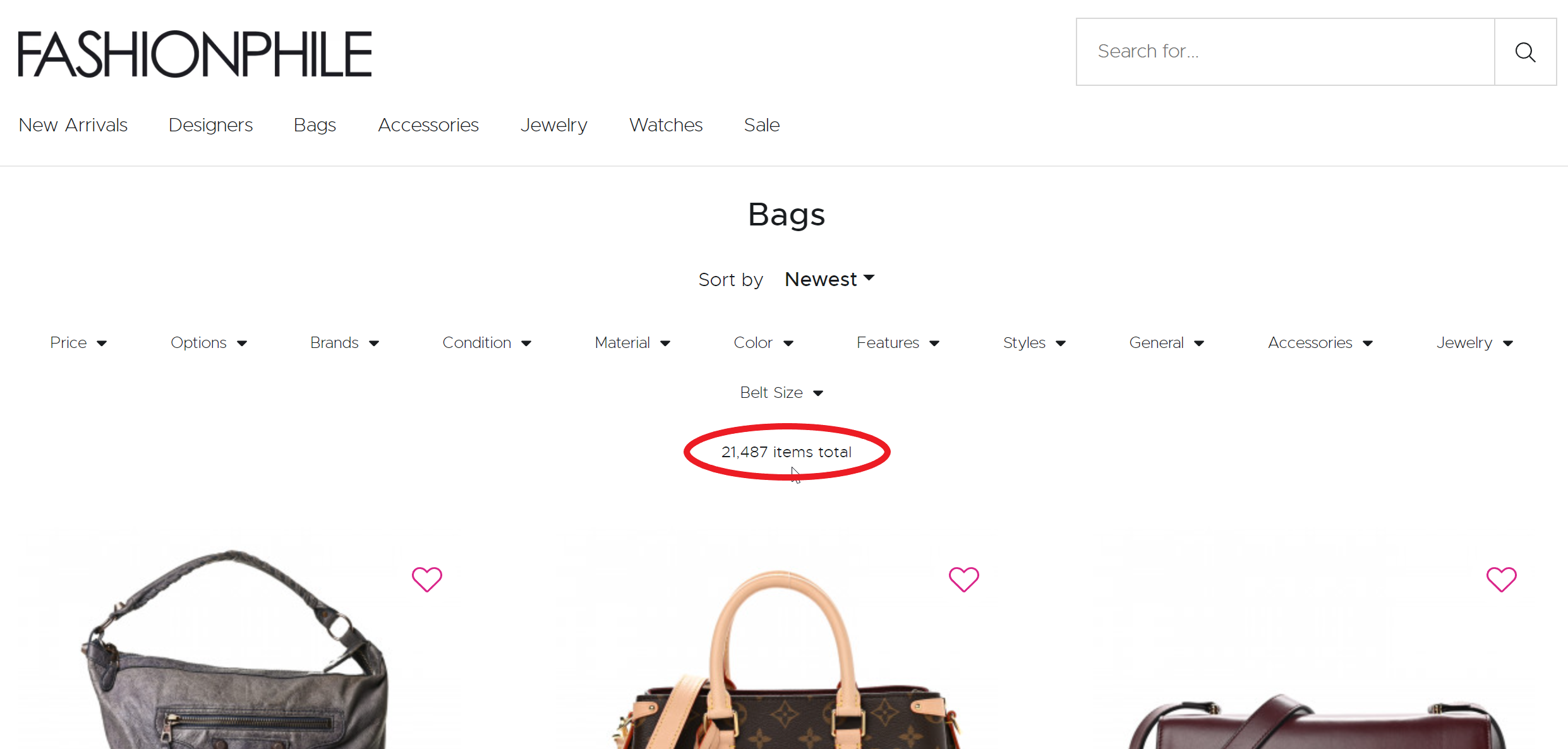 You can check the maximum number of items you need to scrape in the website's item category