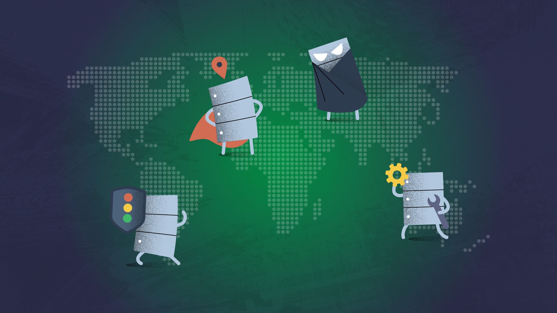 4 ways we can categorize proxies: based on the direction of traffic flow, location of IP address, level of anonymity and based on service