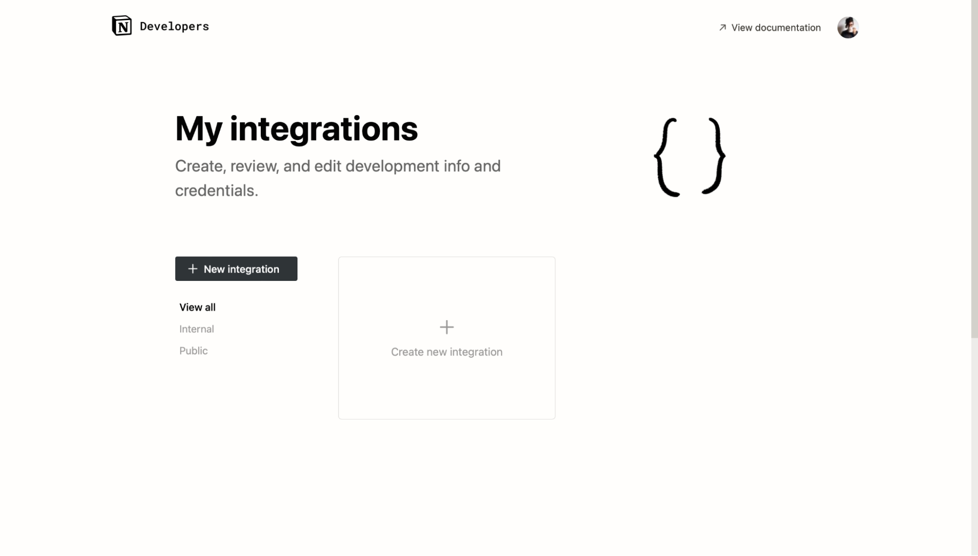 Notion's integrations page.