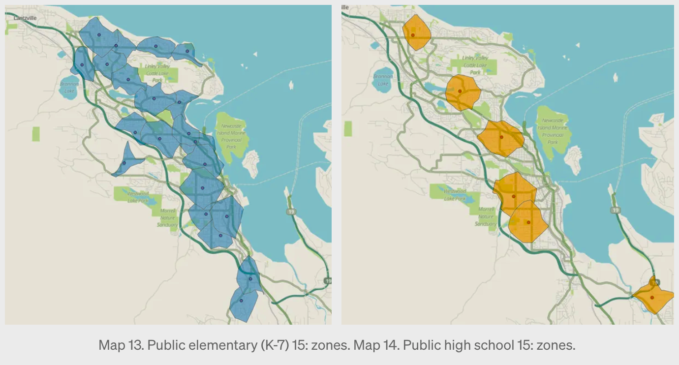 Maps illustrate challenge with creating '15-minute neighbourhoods' in  built-up areas