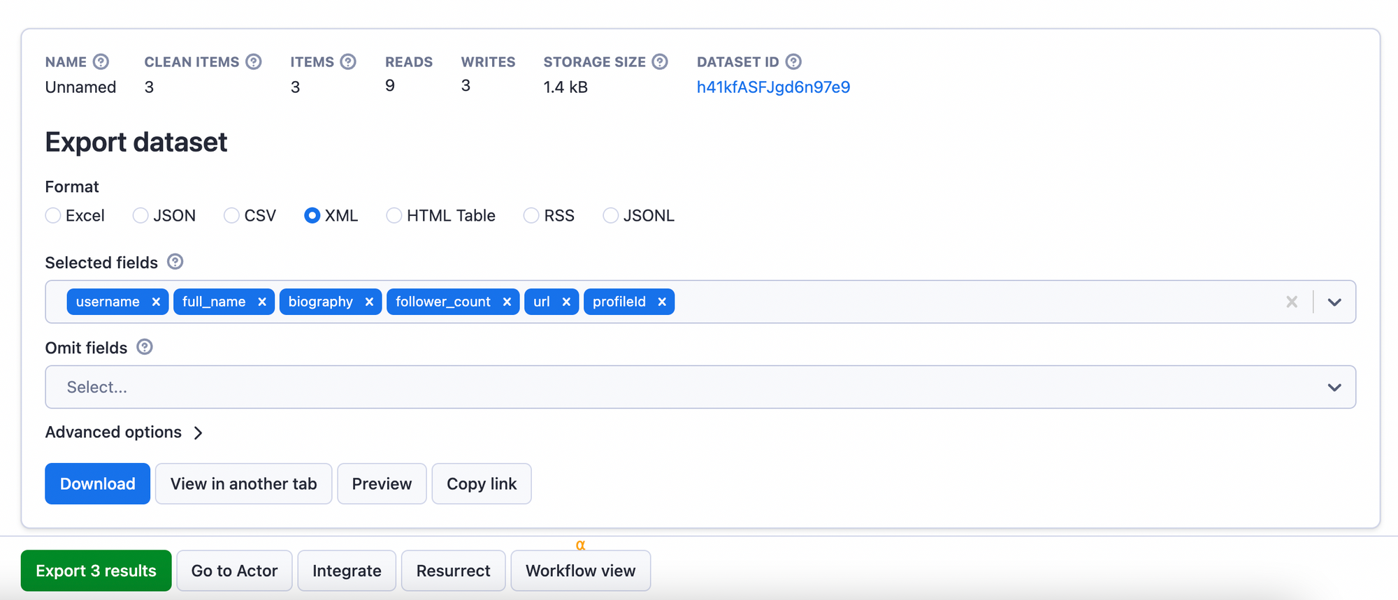  How to scrape Threads: clean and preprocess the scraped data before downloading it