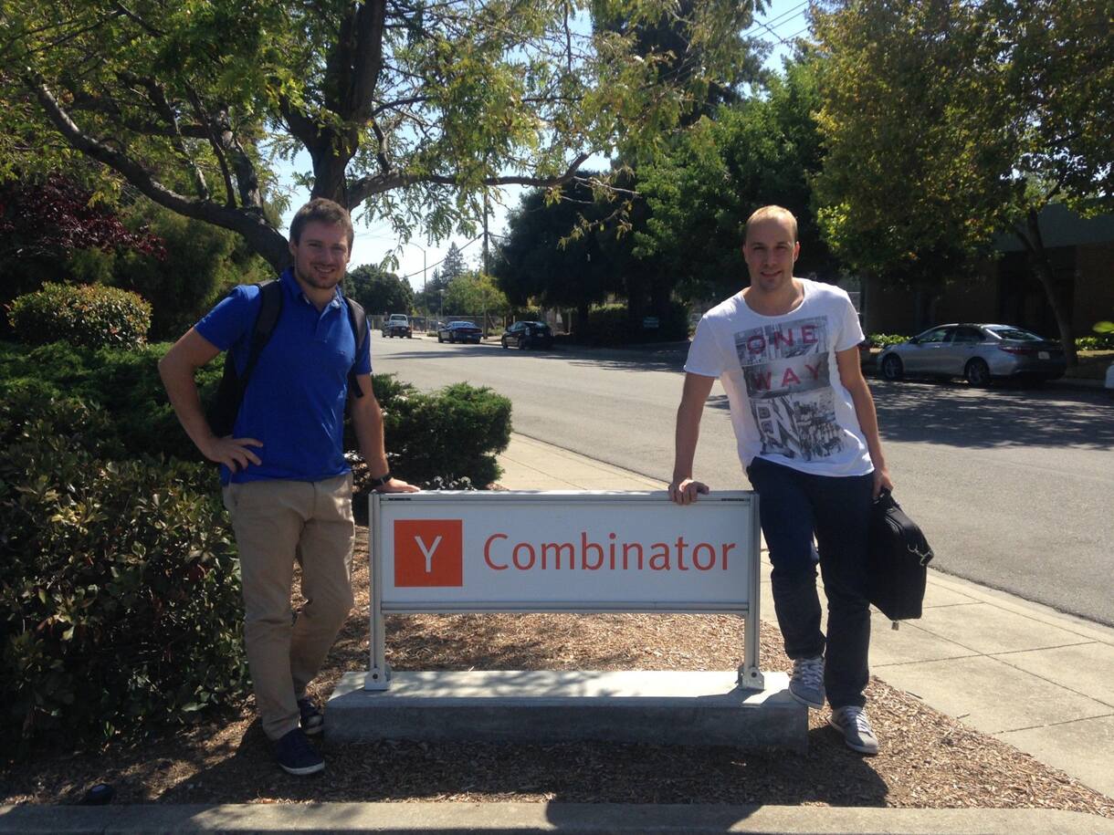 Apify founders Jan Curn and Jakub Balada at Y Combinator Fellowship