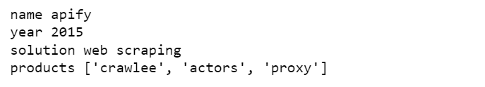Python dictionary Items method  example of code output