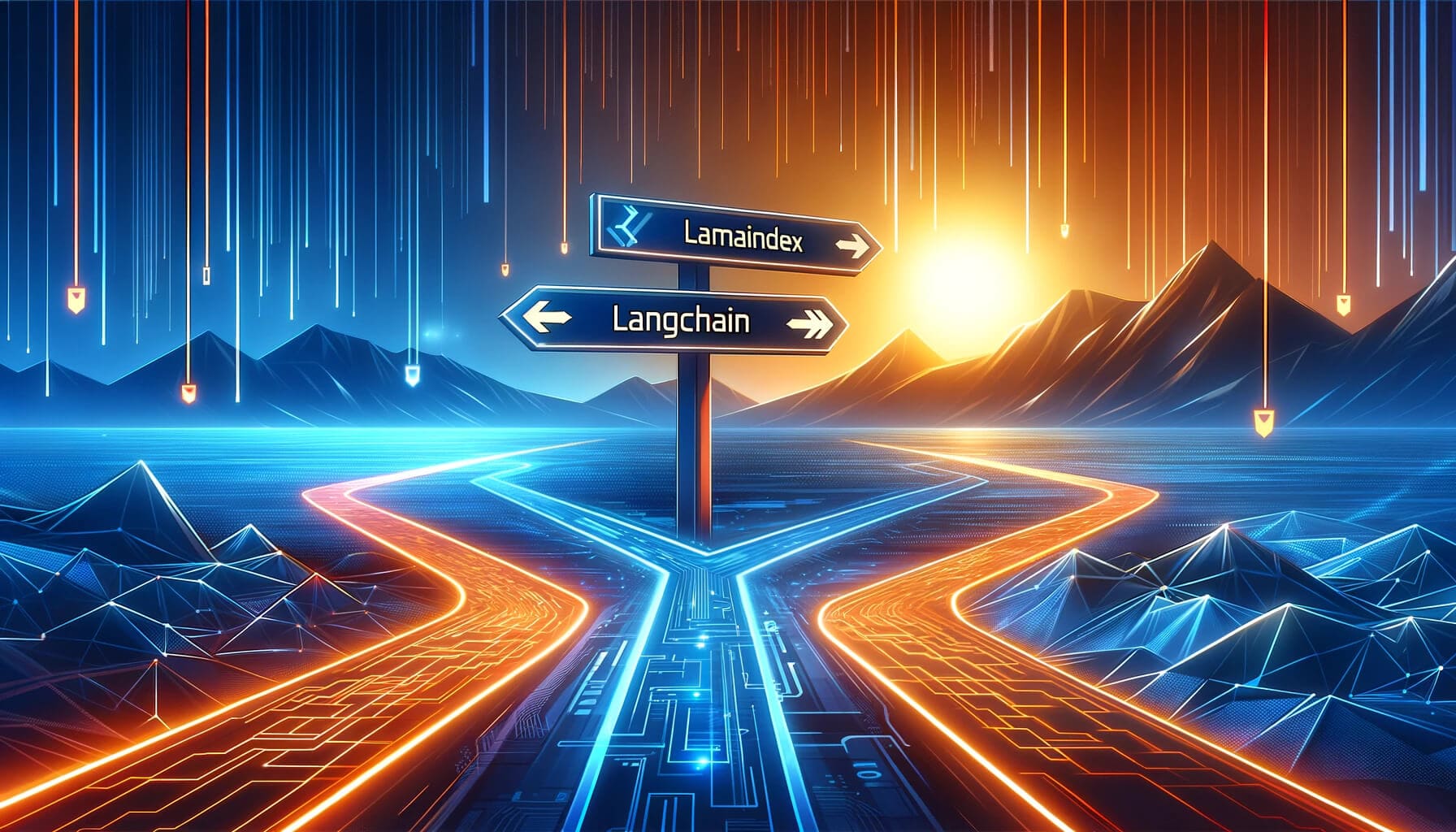 A crossroads: Should you choose lamaIndex or LangChain?