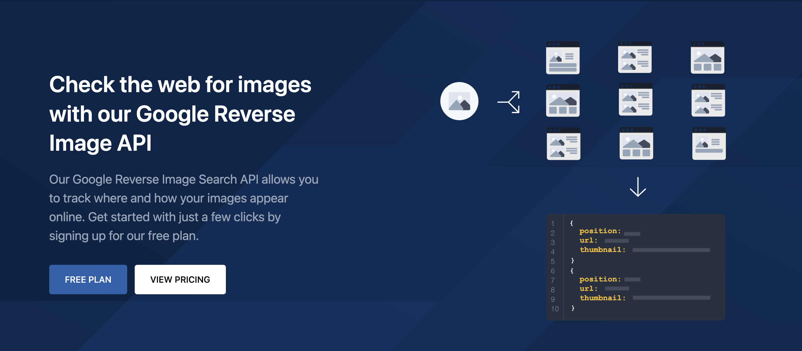 The two sides of one coin solution. Zenserp offers two Google image APIs: Image Search and Reverse Image Search