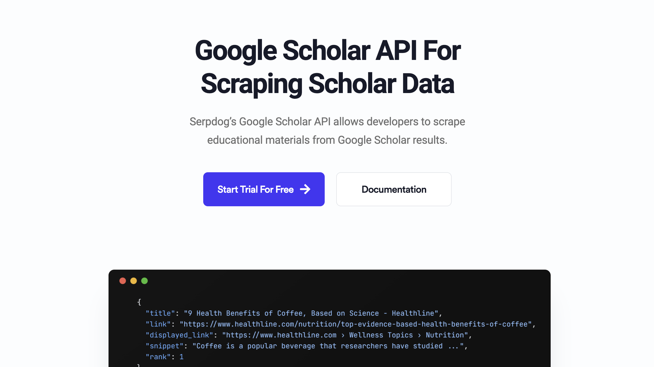 Top 5 Google Scholar APIs and scrapers in 2024