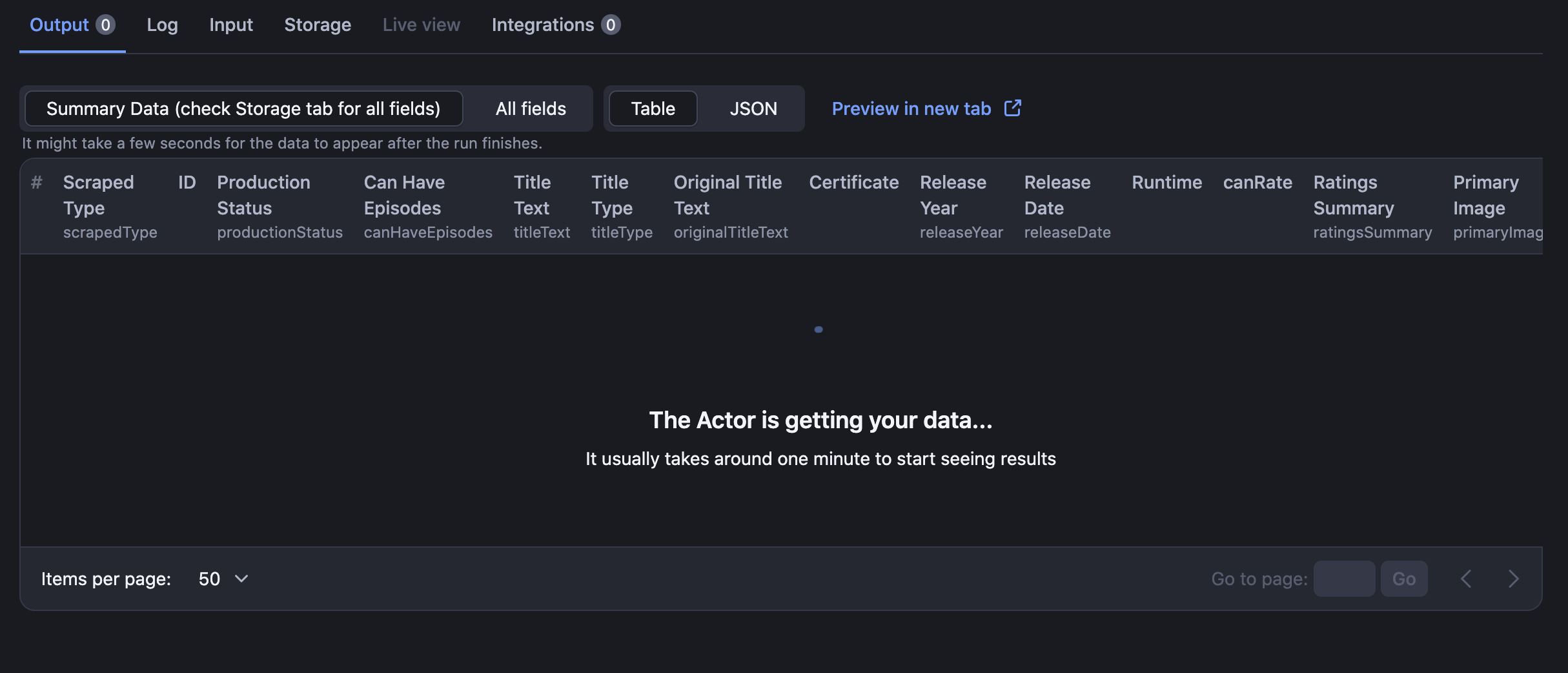 You can monitor your scraper and watch the process in the Apify console. Check logs for updates or issues.