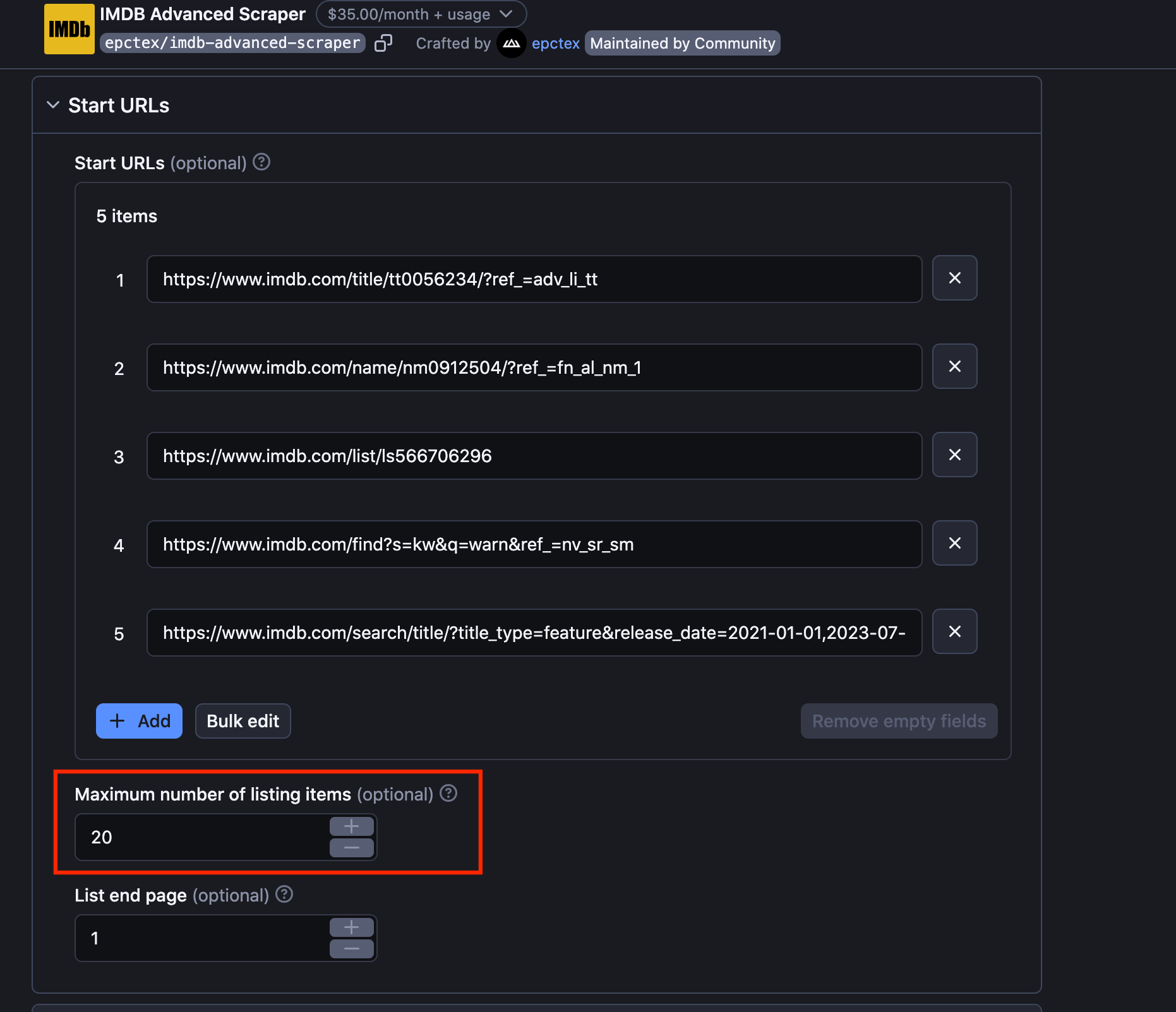 How to scrape IMDb with an unofficial IMDb API 🎞️