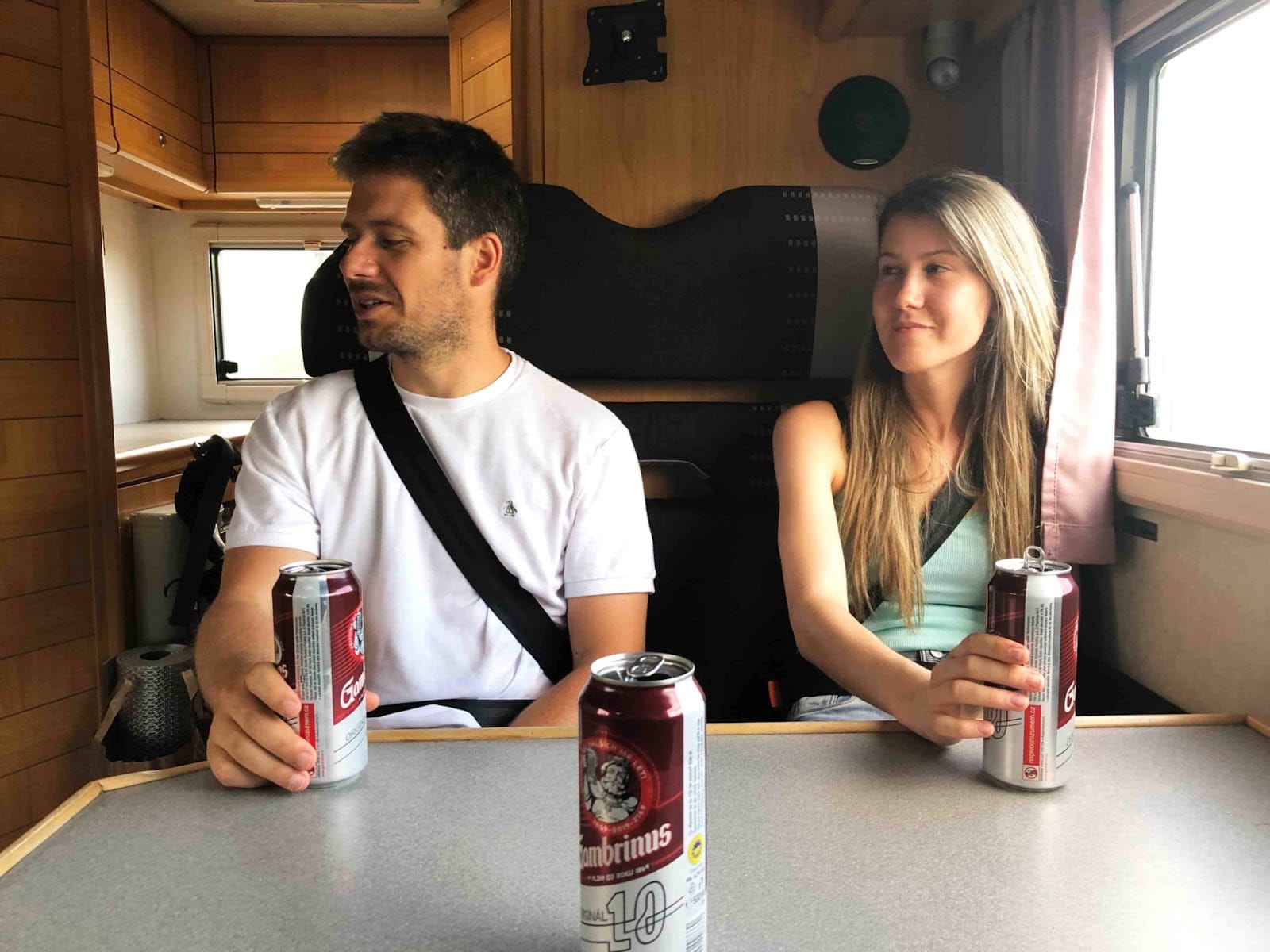 Spontaneous and fun: Apify co-founder Jakub hanging out with Jana on a company trip