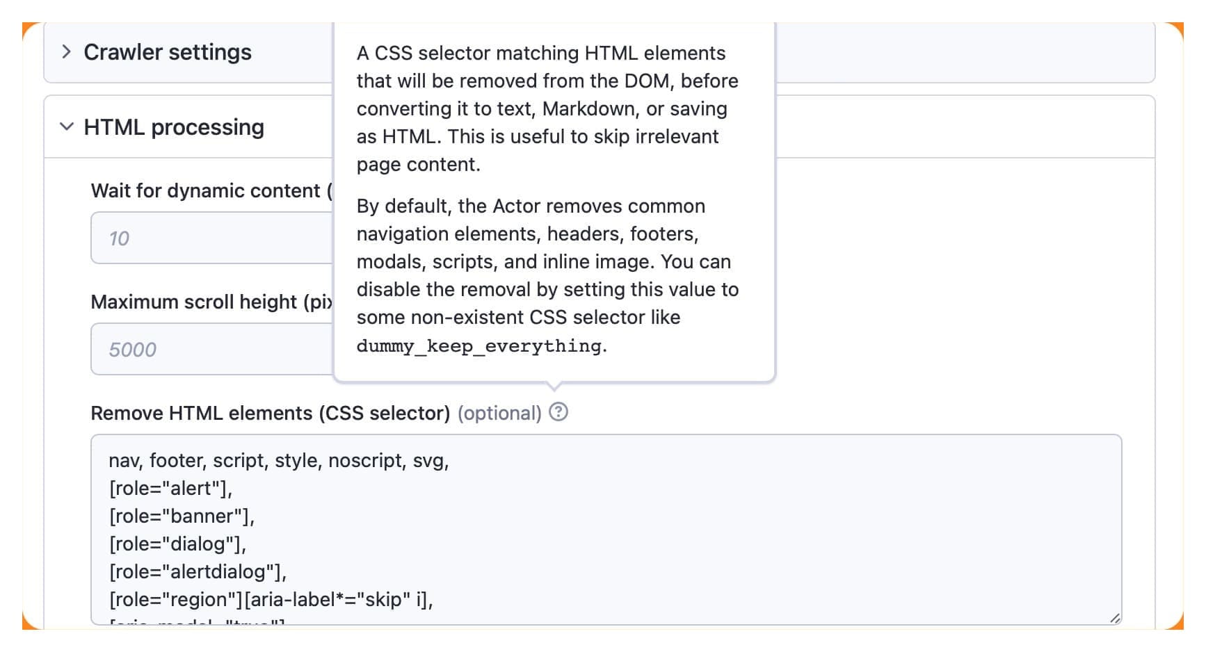 Text scraping: HTML processing