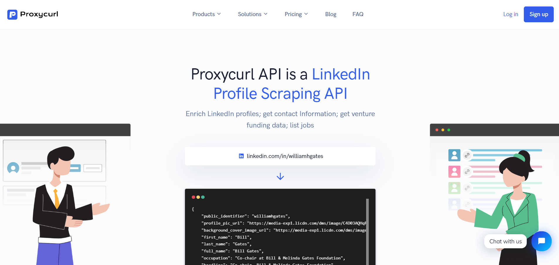 Proxycurl LinkedIn scraping API