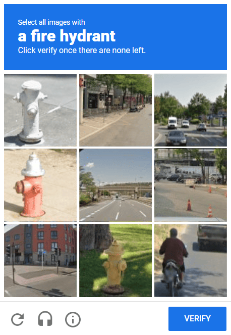 Image-based CAPTCHA