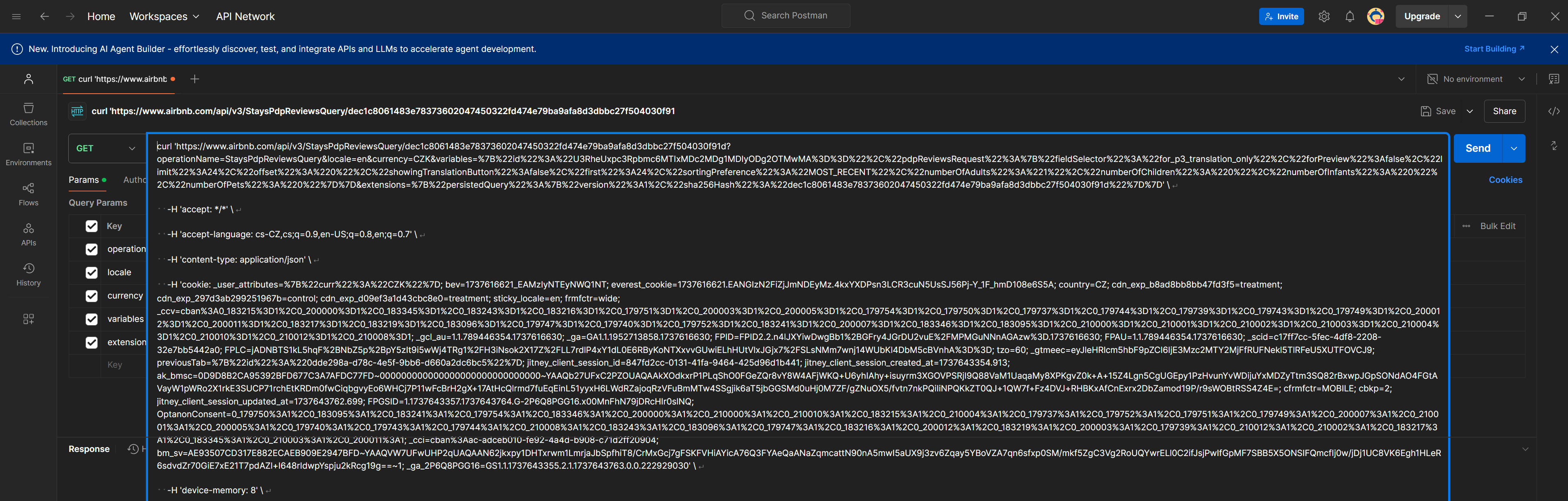 Reverse engineering APIs with Postman