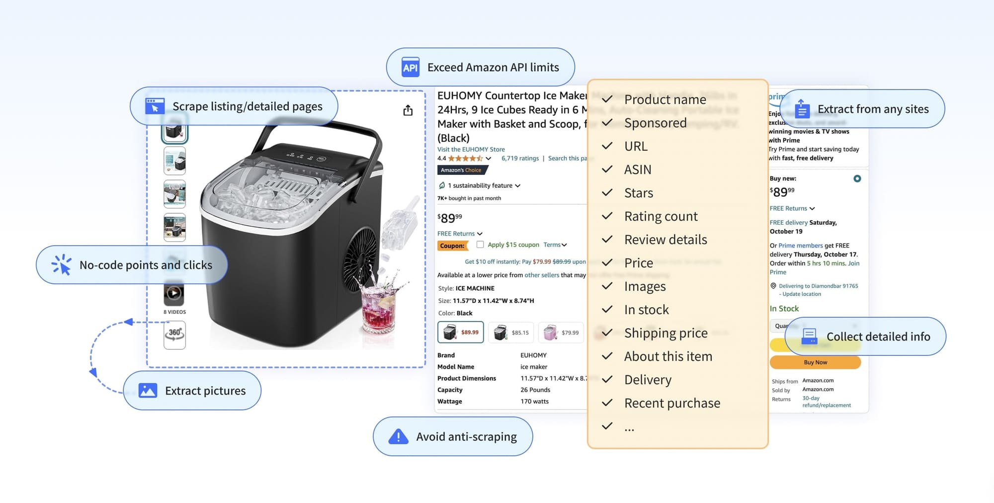 Data extraction tool - Octoparse