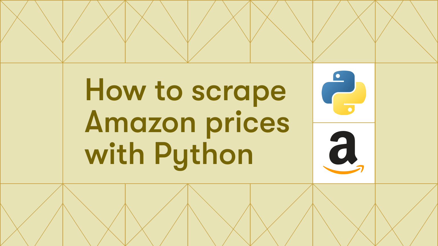 How to scrape Amazon prices with Python