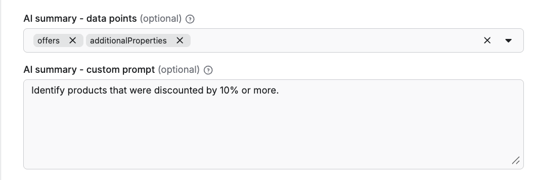 E-commerce Scraping Tool - AI feature