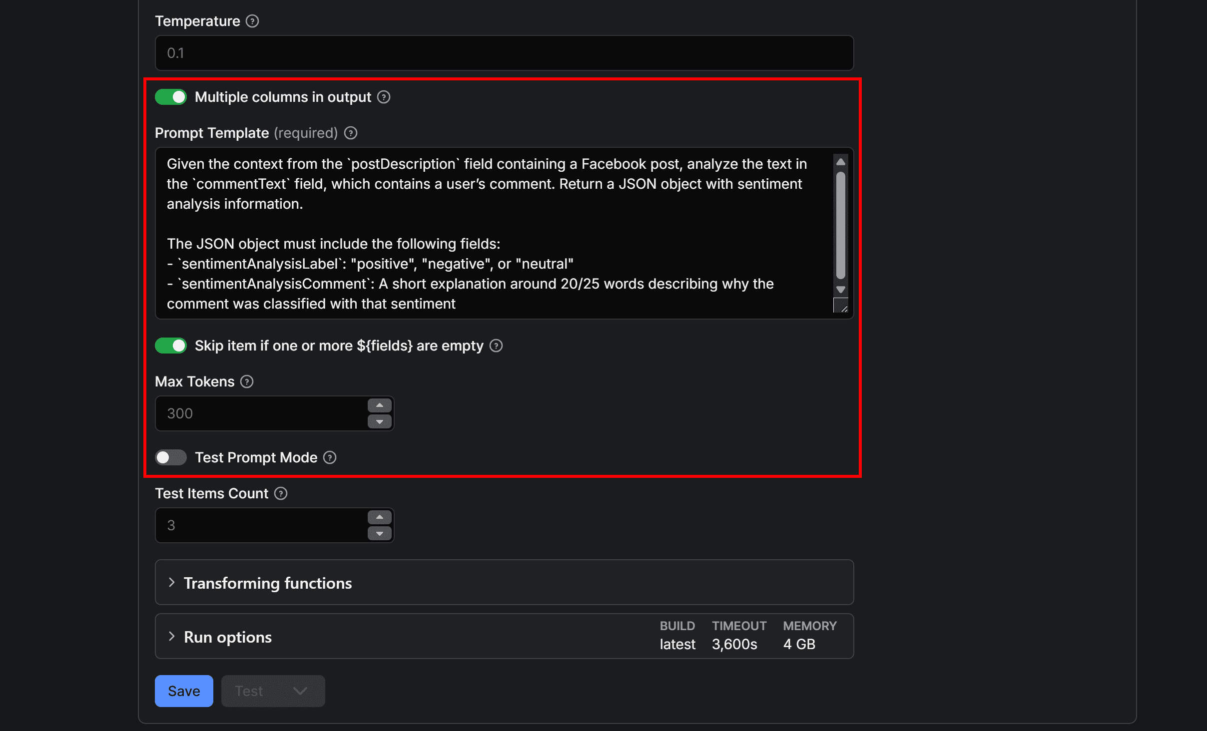 Completing the LLM Dataset Processor integration