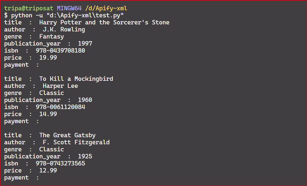 How to parse XML in Python
