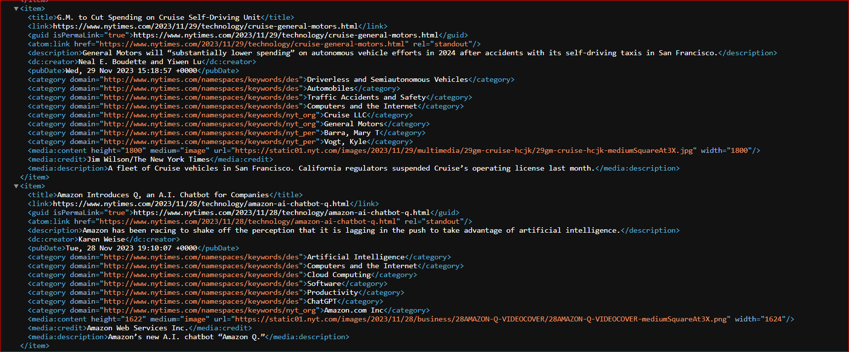 How to parse XML in Python
