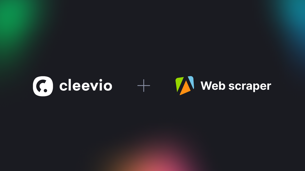 Cleevio made lunch time easy by scraping restaurant menus with Web Scraper
