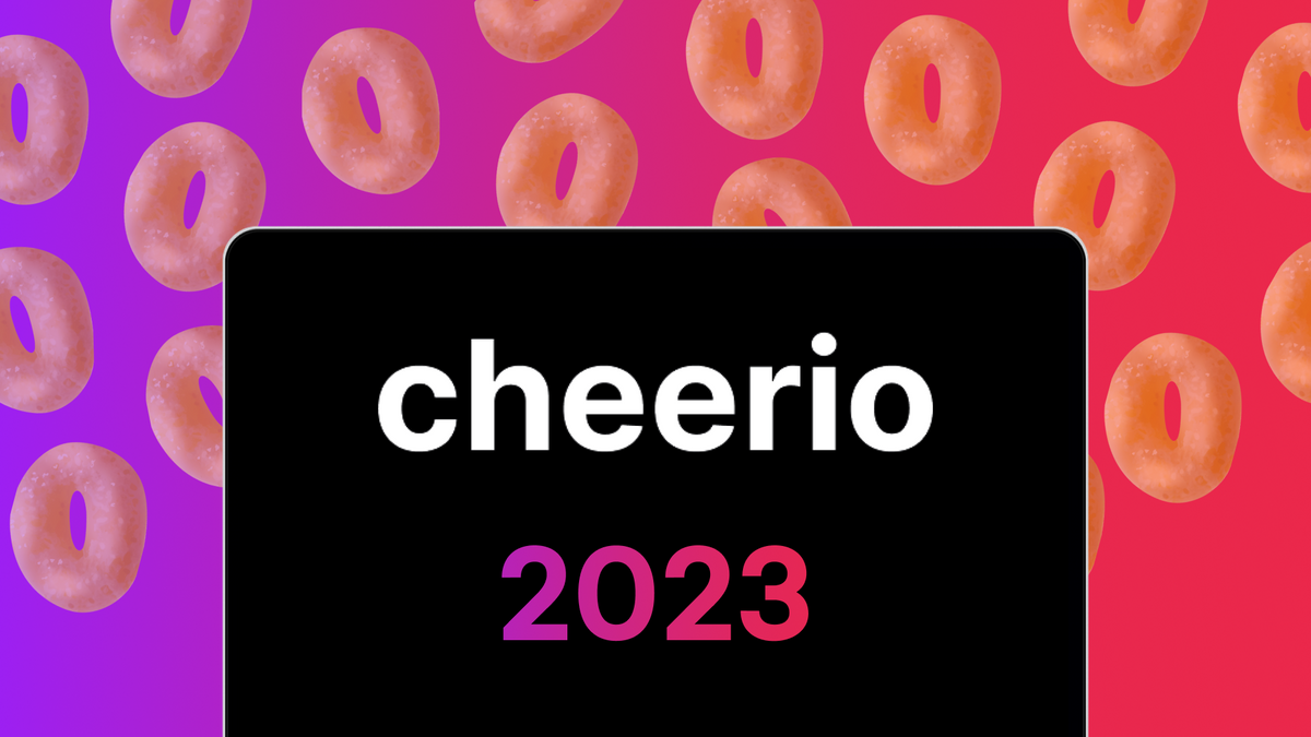 Web scraping with Cheerio in 2023