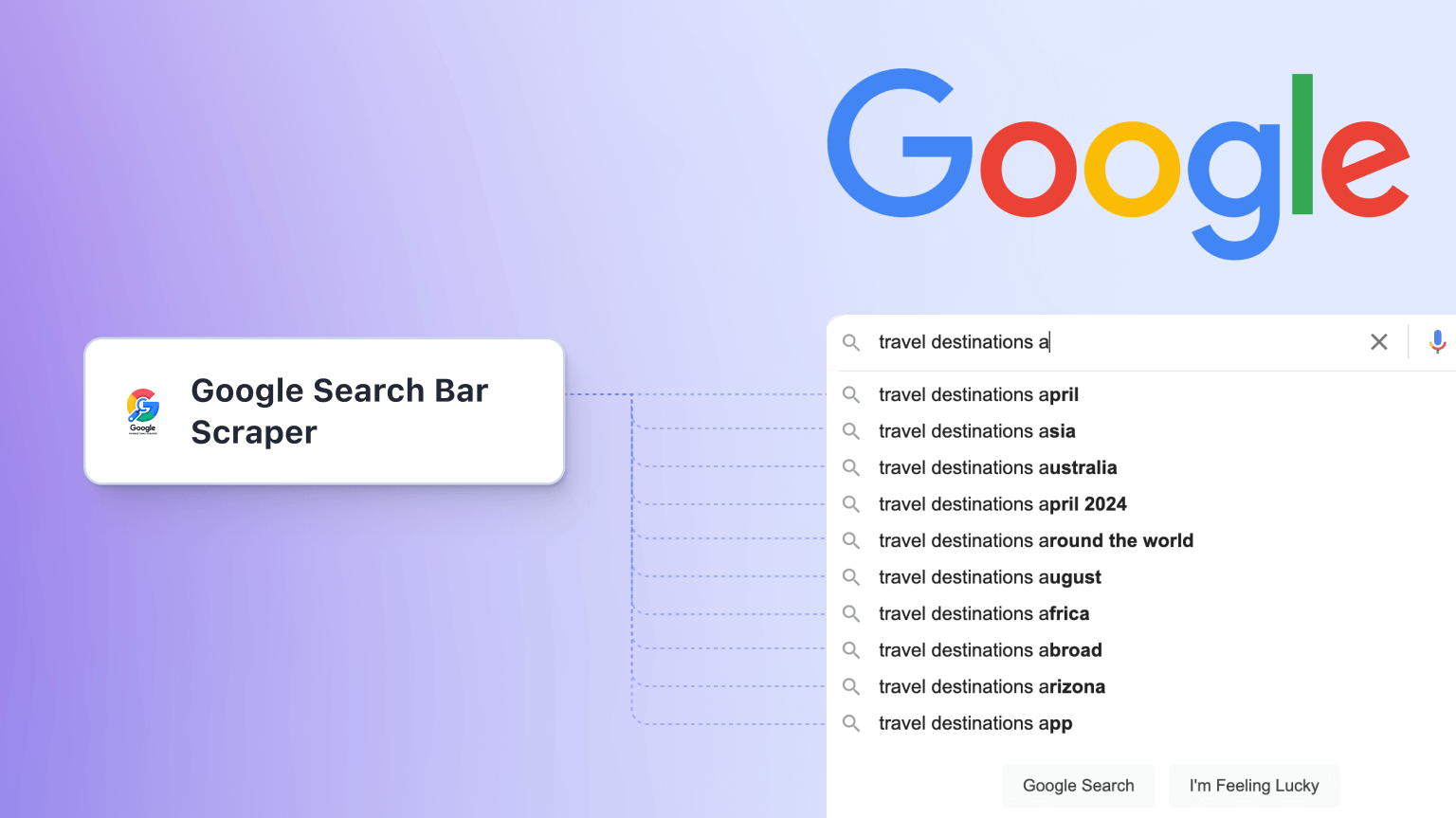 How to do keyword research with Google Search Bar Scraper