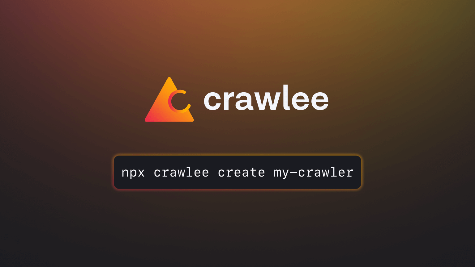 Crawlee web scraping 
