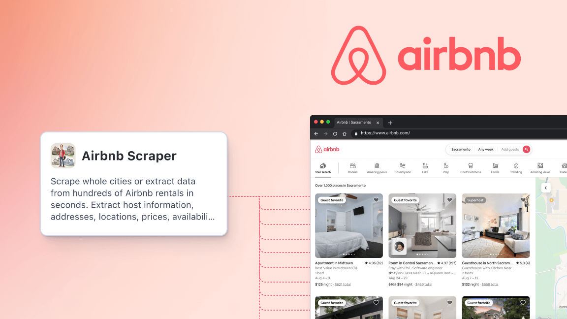 How to scrape Airbnb data: step-by-step guide in 2024
