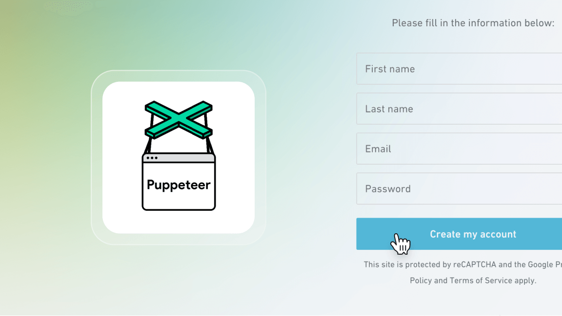 Puppeteer tutorial: submitting forms, clicking buttons, and handling inputs