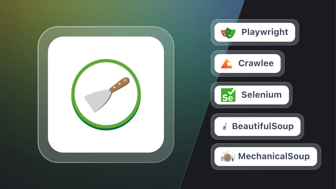 5 Scrapy alternatives: Playwright, Crawlee, Selenium, BeautifulSoup, MechanicalSoup