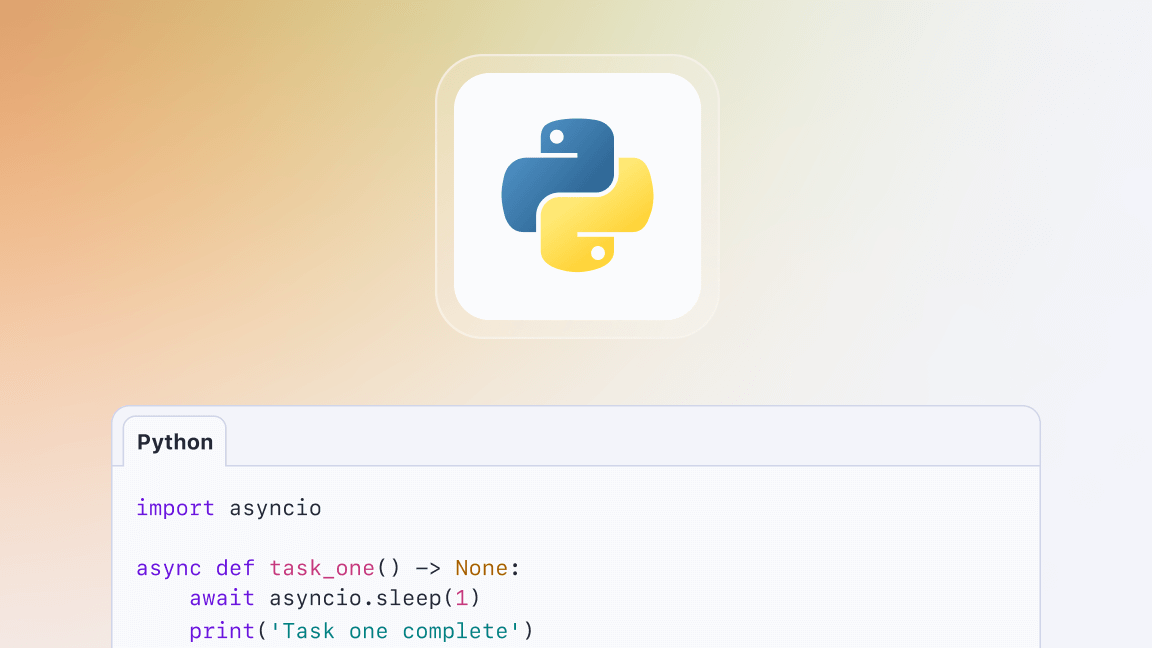 Python Asyncio tutorial with examples