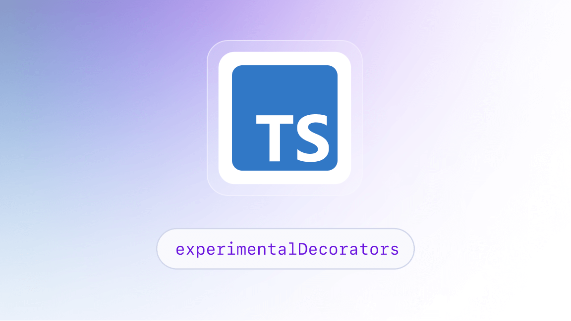 Using decorators in Typescript