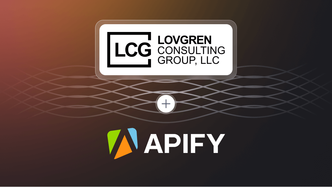 Lovgren Consulting Group, LLC and Apify