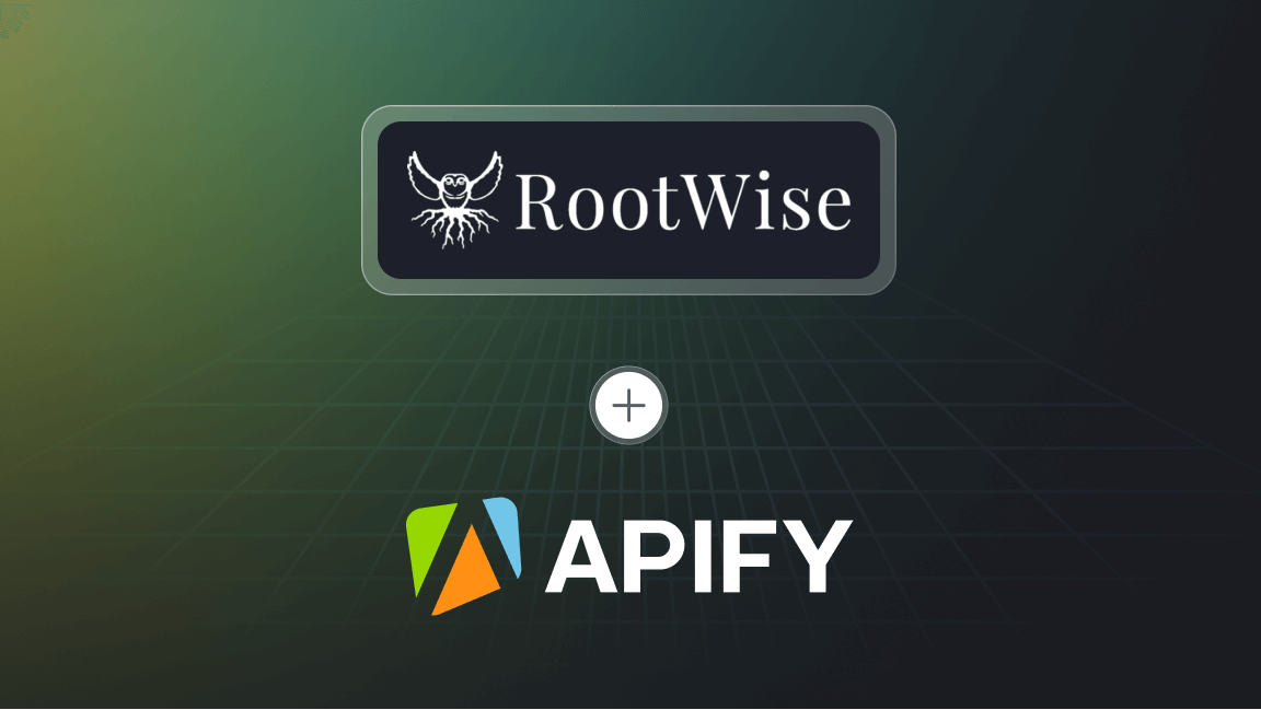 Case study: RootWise and Apify