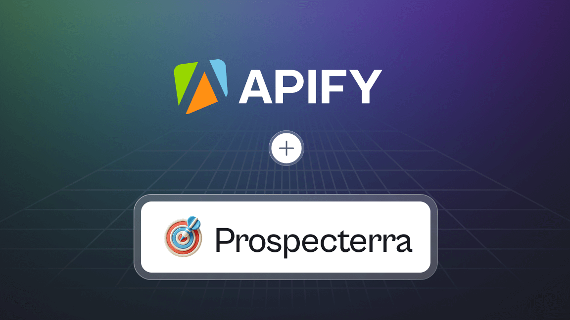 Prospecterra + Apify