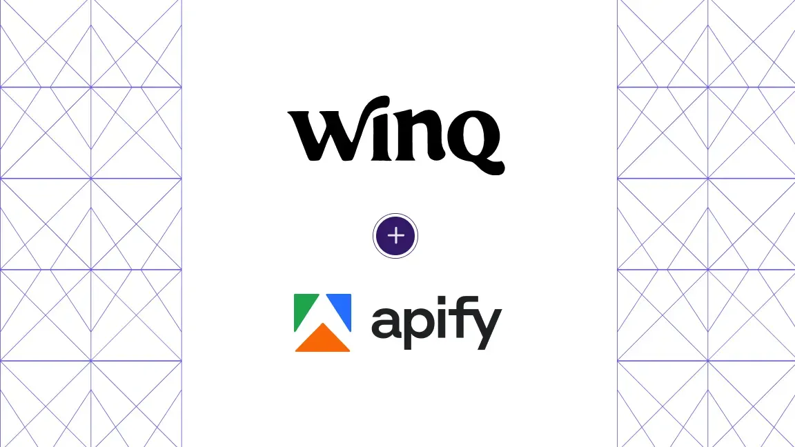How Winq eliminated manual lead enrichment with Apify