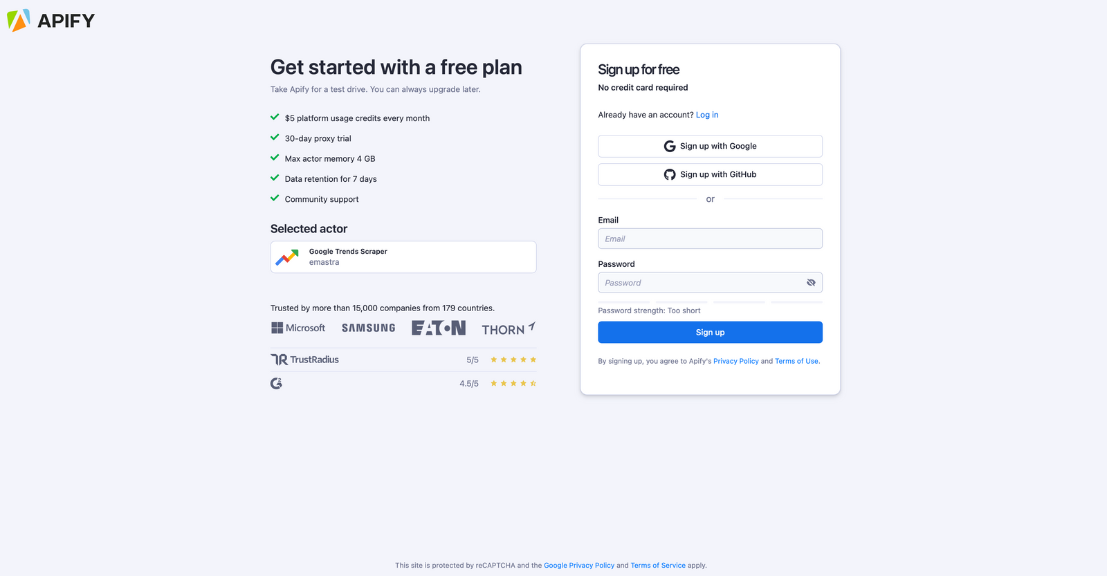How to scrape Google Trends