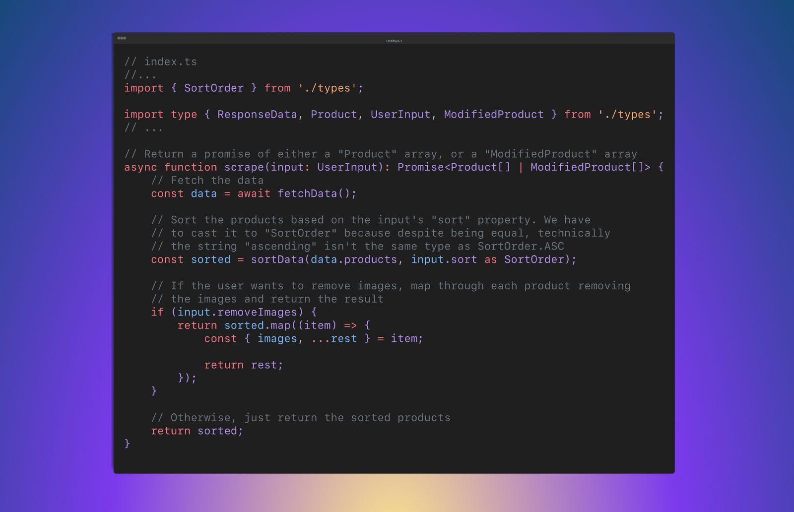 TypeScript vs. JavaScript: which to use for web scraping?