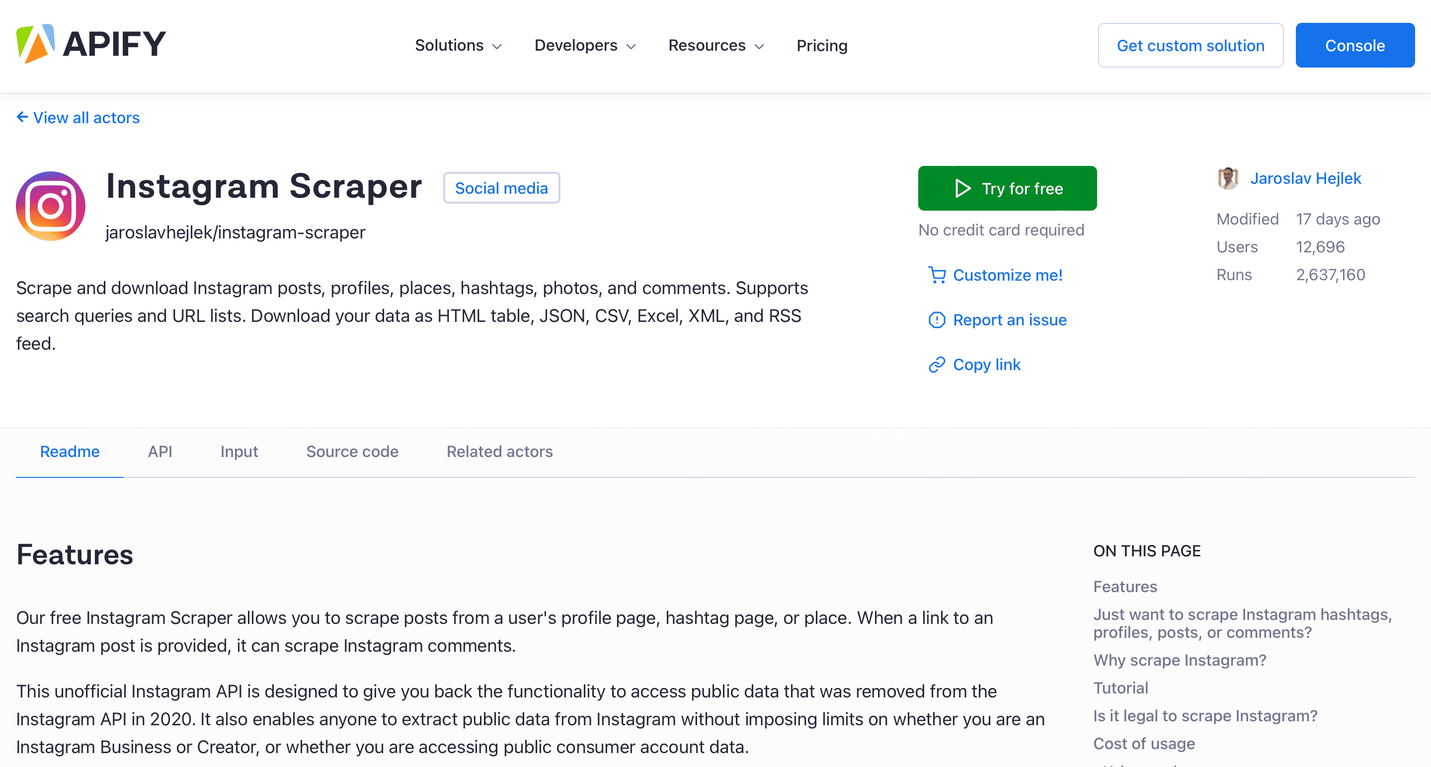 How to scrape Instagram. Complete stepbystep guide.