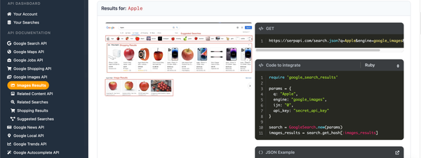 Top 5 Google Image Search APIs in 2024
