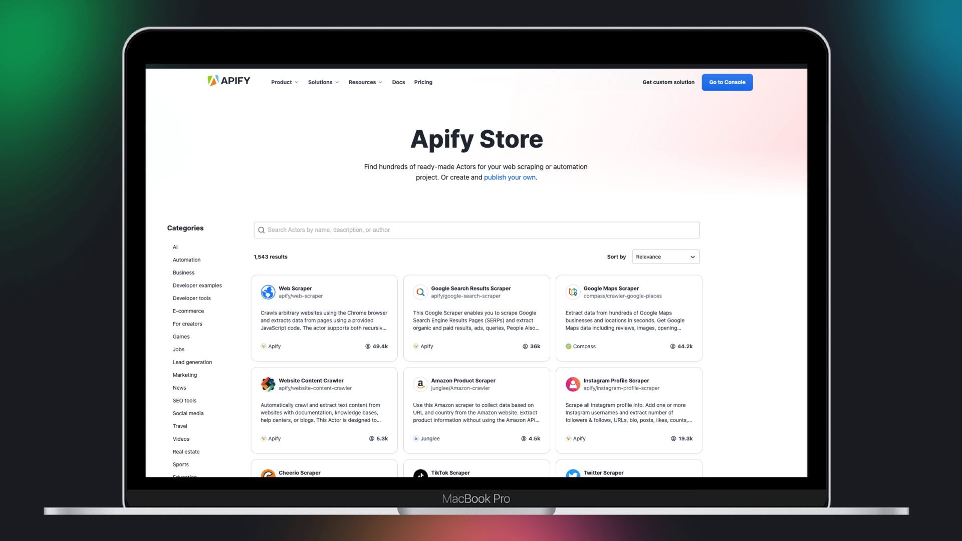 What is Apify Store?