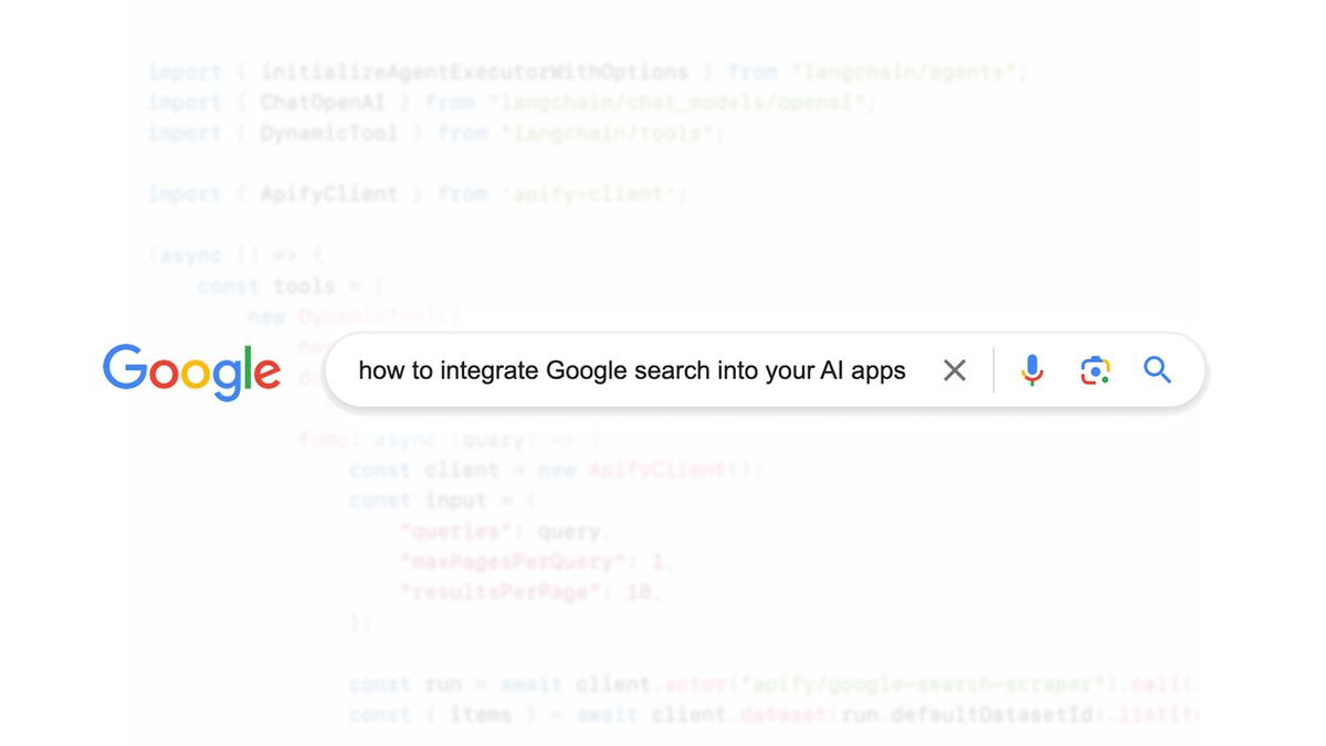 How to integrate Google Search into your AI apps